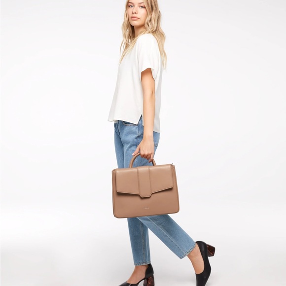NWOT MATT & NAT - ZOE VEGAN SATCHEL / CROSSBODY BAG ✨ - Picture 2 of 10